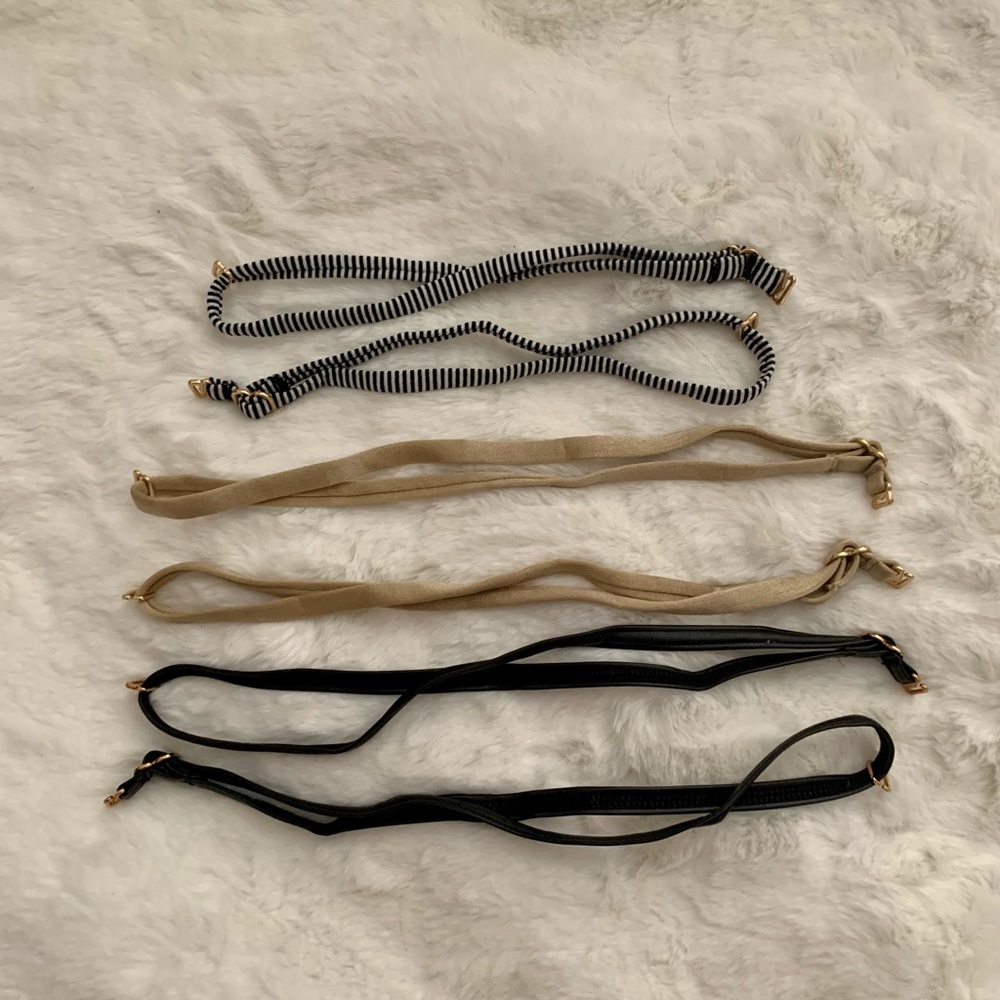 The Bra Lab set of 3 shoulder straps